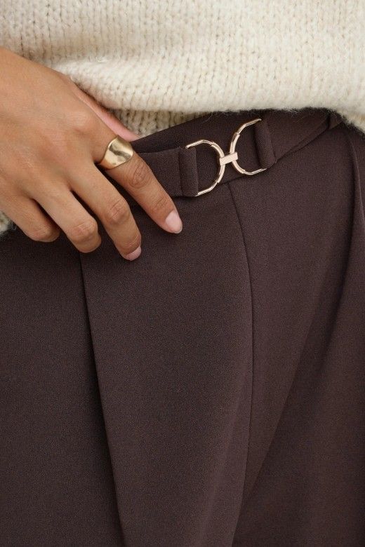 Calça JDY Geggo com cinto Calça JDY Geggo com cinto