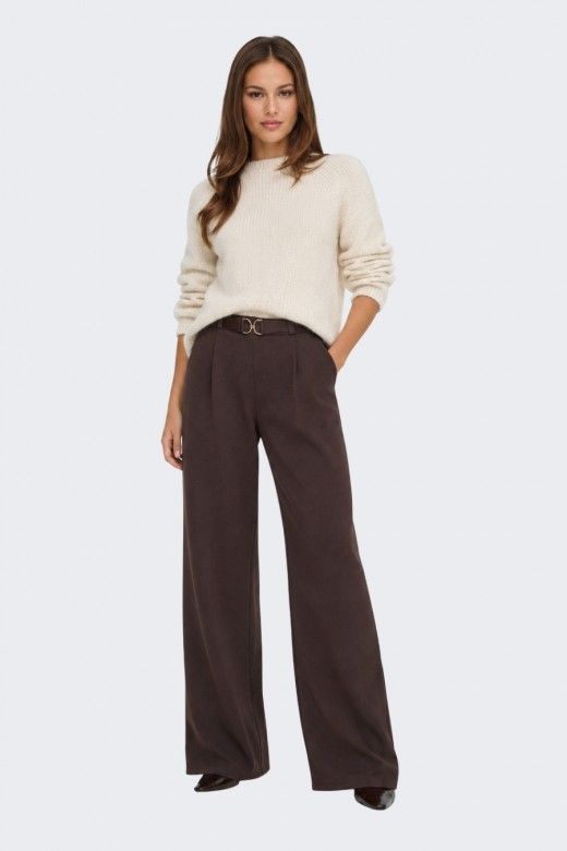Calça JDY Geggo com cinto Calça JDY Geggo com cinto