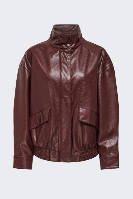 Casaco Faux Leather Julia Only Casaco Faux Leather Julia Only