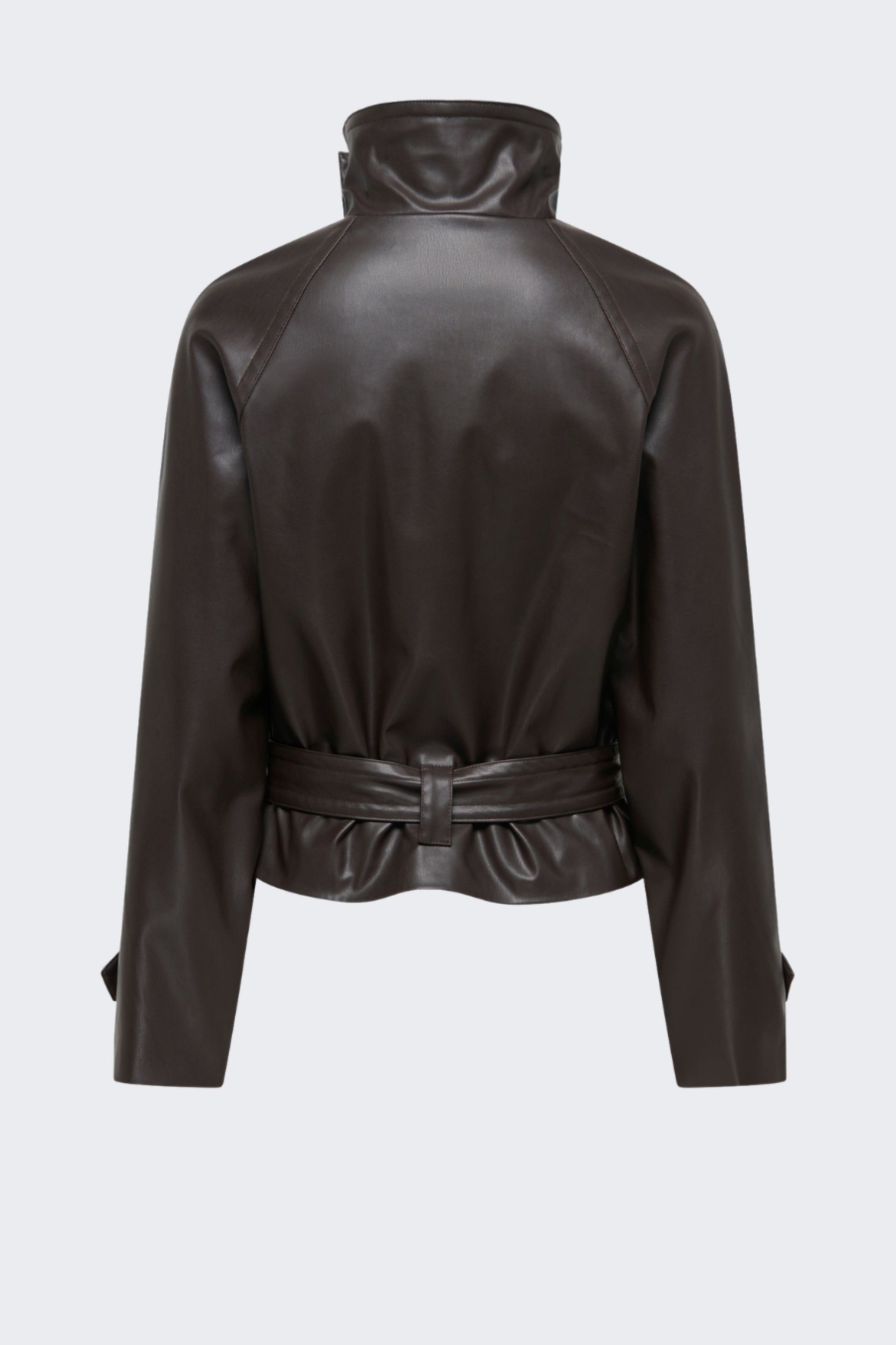 Casaco JDY Vera Faux Leather com cinto