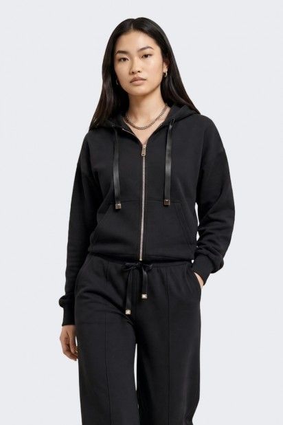Sweat Fecho Only com Capuz Myra