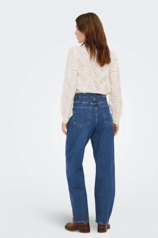 Calça Jeans JDY Bailey HW Barrel Calça Jeans JDY Bailey HW Barrel