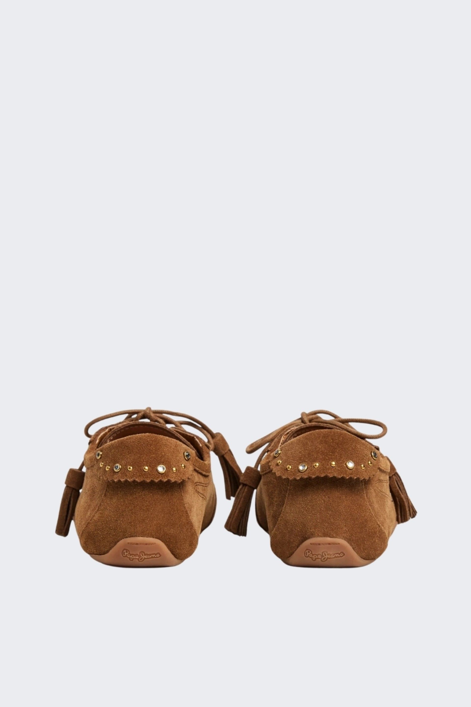 Pepe Jeans Sapatos De Camurça Com Tachas