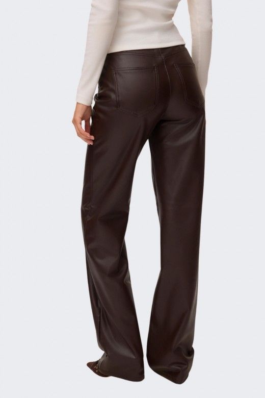 Calça Mulher Tessa Polipel HR Wide Vero Moda Calça Mulher Tessa Polipel HR Wide Vero Moda