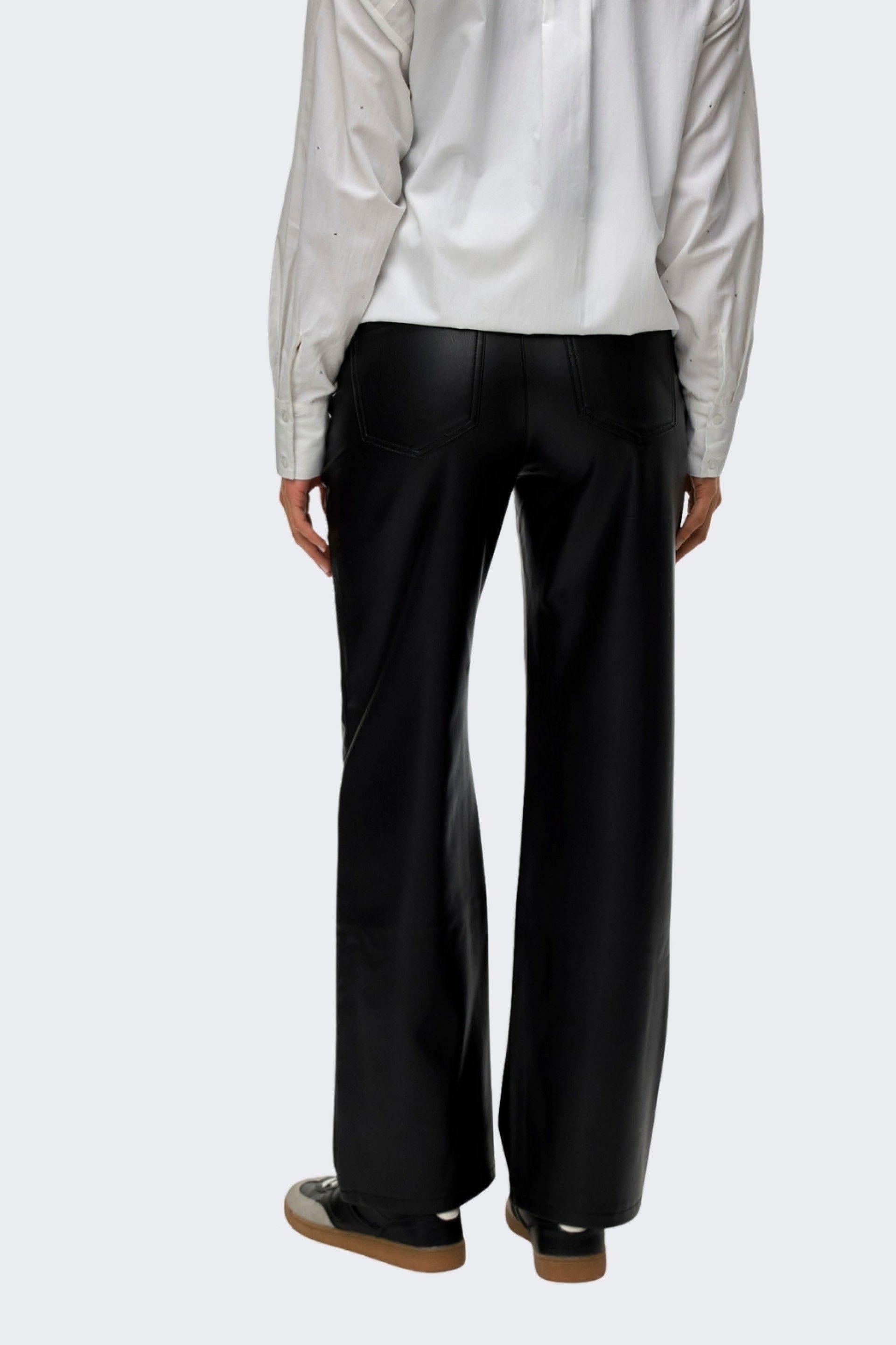 Calça Mulher Tessa Polipel HR Wide Vero Moda