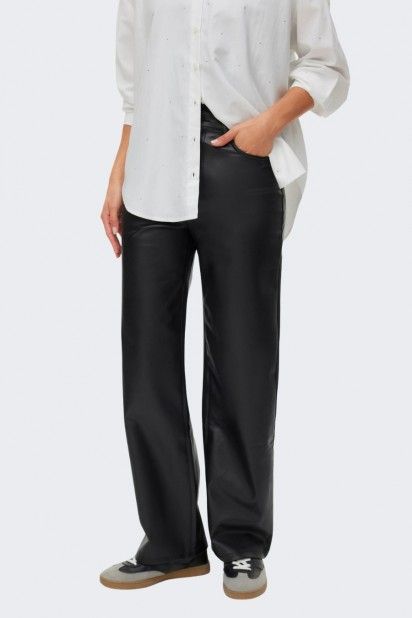 Cal�a Mulher Tessa Polipel HR Wide Vero Moda