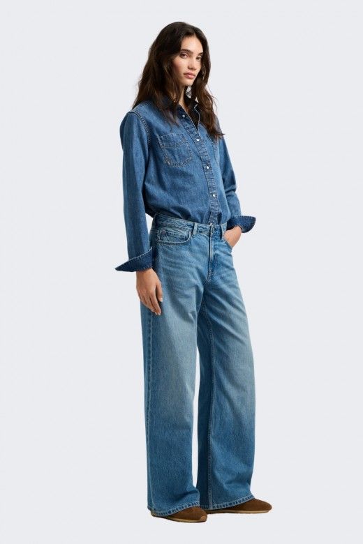 Pepe Jeans Lina Jeans Mulher Pepe Jeans Lina Jeans Mulher