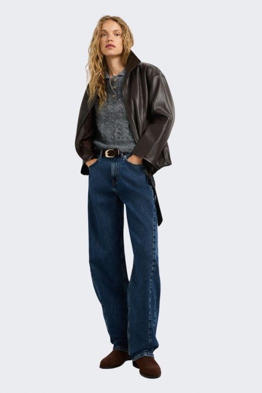 Pepe Jeans Bow Calça Ganga Mulher Pepe Jeans Bow Calça Ganga Mulher