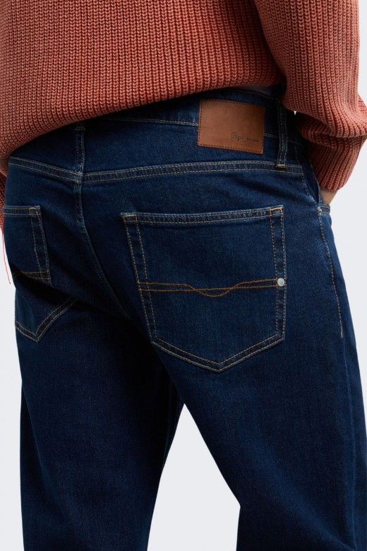 Pepe Jeans Cash Jeans Corte Reto Cintura Média Homem Pepe Jeans Cash Jeans Corte Reto Cintura Média Homem