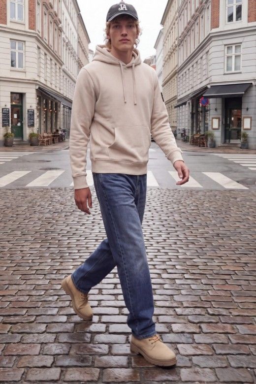 Jack & Jones JJCleveland Sweatshirt com Capuz Homem Jack & Jones JJCleveland Sweatshirt com Capuz Homem