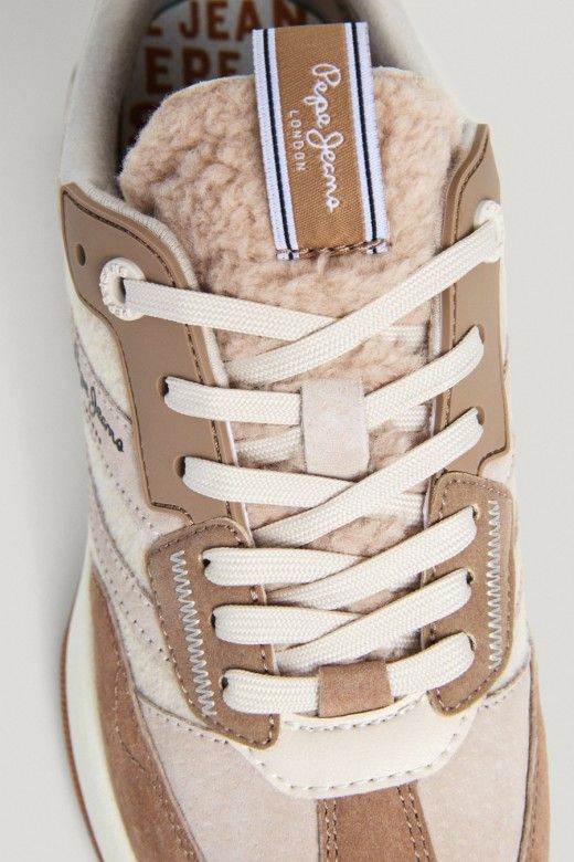 Pepe Jeans Lucky Sapatilhas Borreguito Mulher Pepe Jeans Lucky Sapatilhas Borreguito Mulher