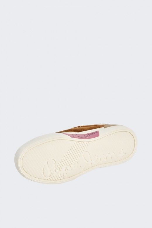 Pepe Jeans Milan Sapatilhas Camurça Tachas Mulher Pepe Jeans Milan Sapatilhas Camurça Tachas Mulher