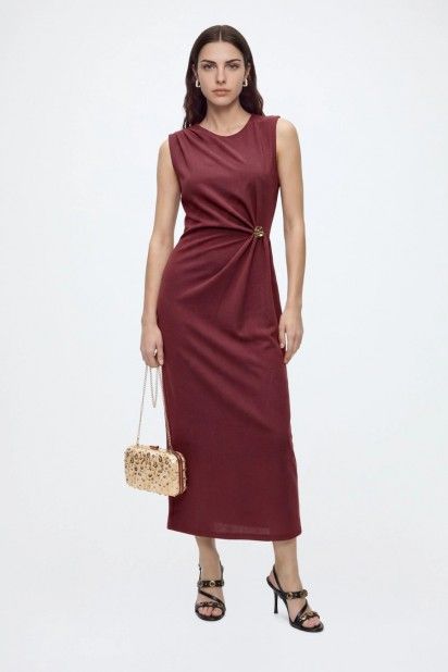 Vero Moda Nosanna Vestido Comprido Mulher