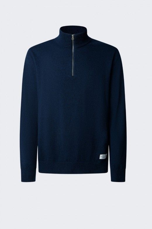 Pepe Jeans Andre Polo Malha Meio Fecho Homem Pepe Jeans Andre Polo Malha Meio Fecho Homem