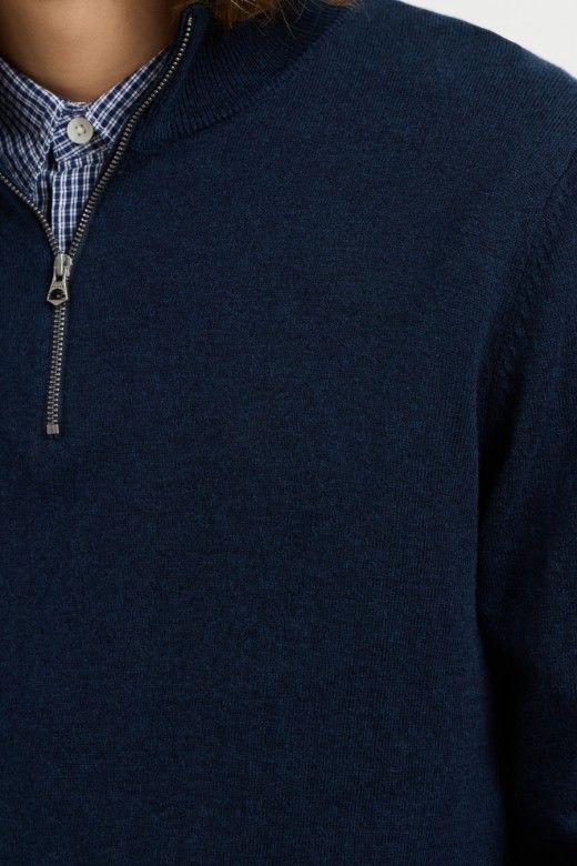 Pepe Jeans Andre Polo Malha Meio Fecho Homem Pepe Jeans Andre Polo Malha Meio Fecho Homem