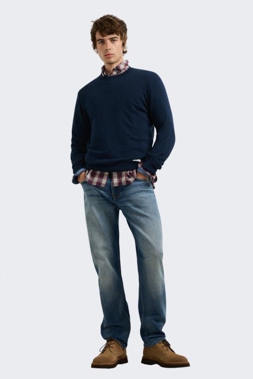 Pepe Jeans Andre Camisola Gola Redonda Homem Pepe Jeans Andre Camisola Gola Redonda Homem