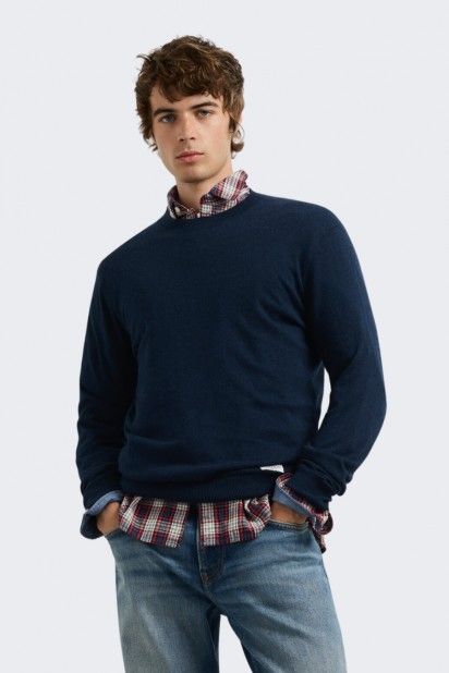 Pepe Jeans Andre Camisola Gola Redonda Homem Pepe Jeans Andre Camisola Gola Redonda Homem