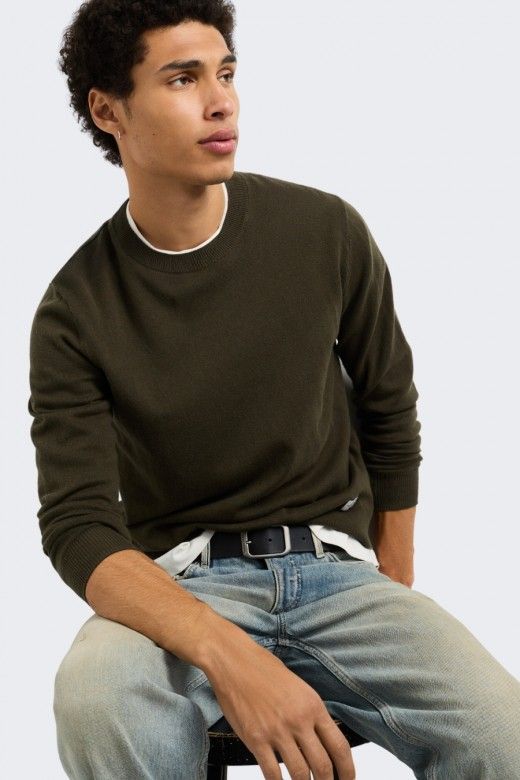 Pepe Jeans Andre Camisola Malha Gola Redonda Homem Pepe Jeans Andre Camisola Malha Gola Redonda Homem