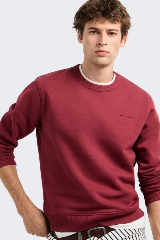 Pepe Jeans Jefferson Sweatshirt Gola Redonda Homem Pepe Jeans Jefferson Sweatshirt Gola Redonda Homem