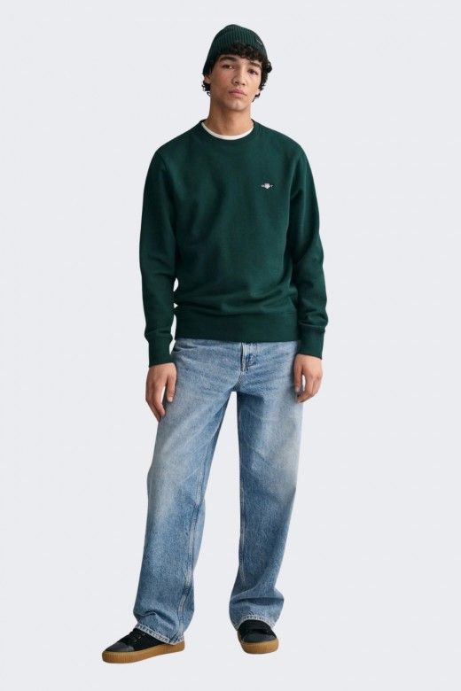 Gant Shield Sweatshirt Gola Redonda Homem Gant Shield Sweatshirt Gola Redonda Homem