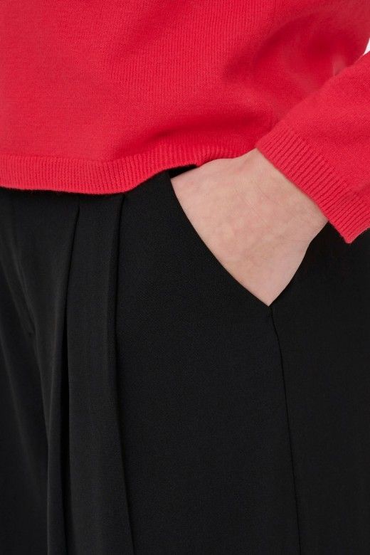 Only Svea Calças Cintura Subida Perna Larga Mulher Only Svea Calças Cintura Subida Perna Larga Mulher