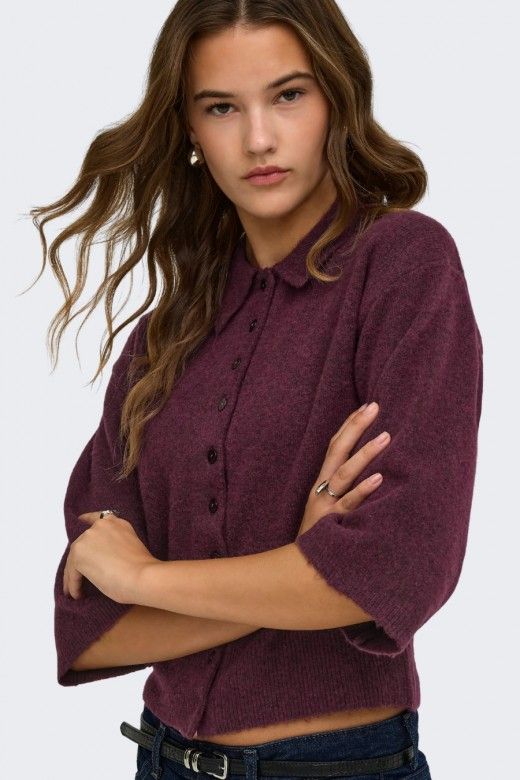 Only Macey Cardigan Gola Polo Mulher