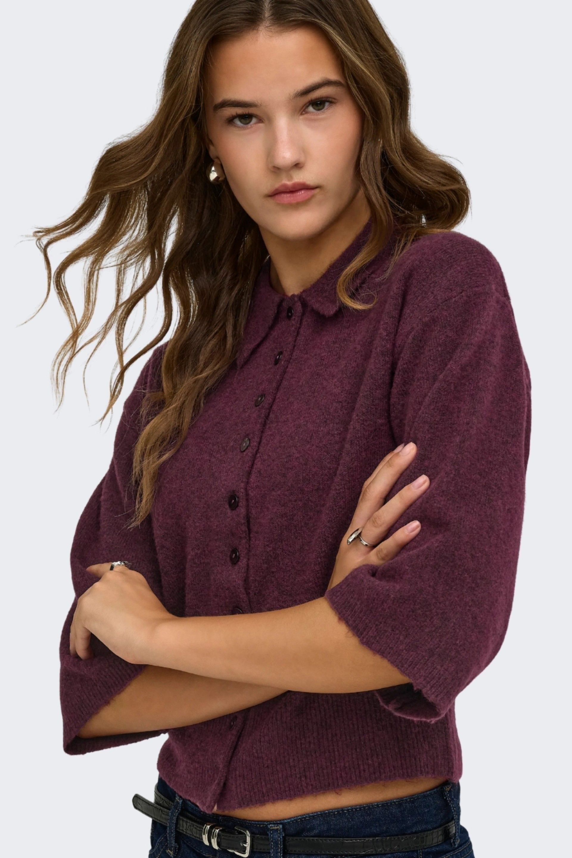 Only Macey Cardigan Gola Polo Mulher