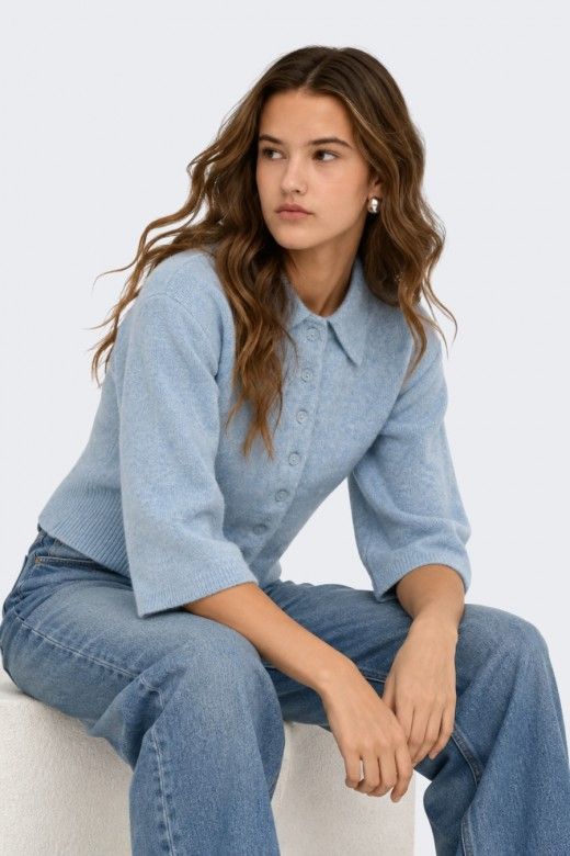 Only Macey Cardigan Gola Polo Mulher