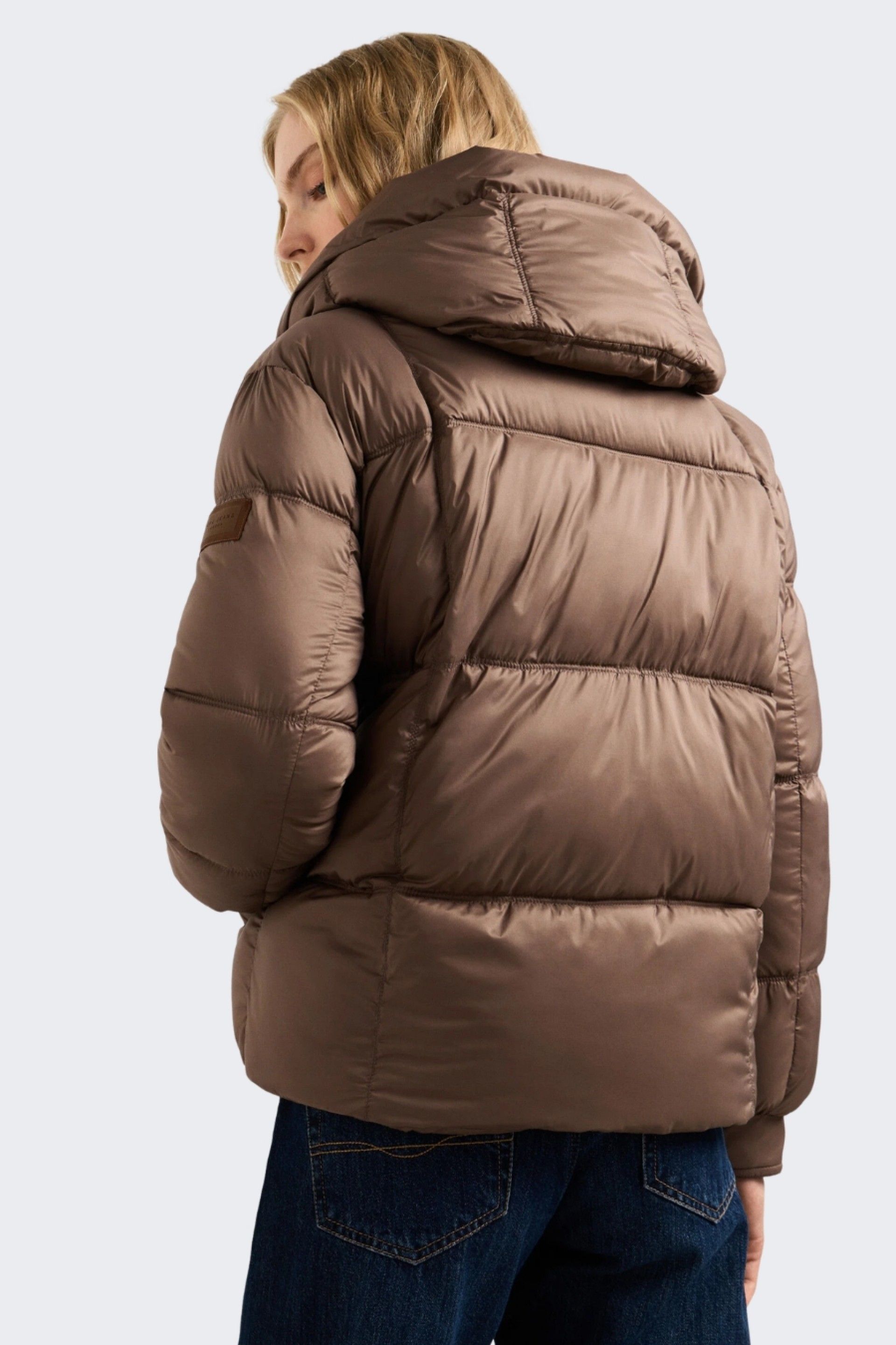 Pepe Jeans Casaco Acolchoado Impermeável Mulher