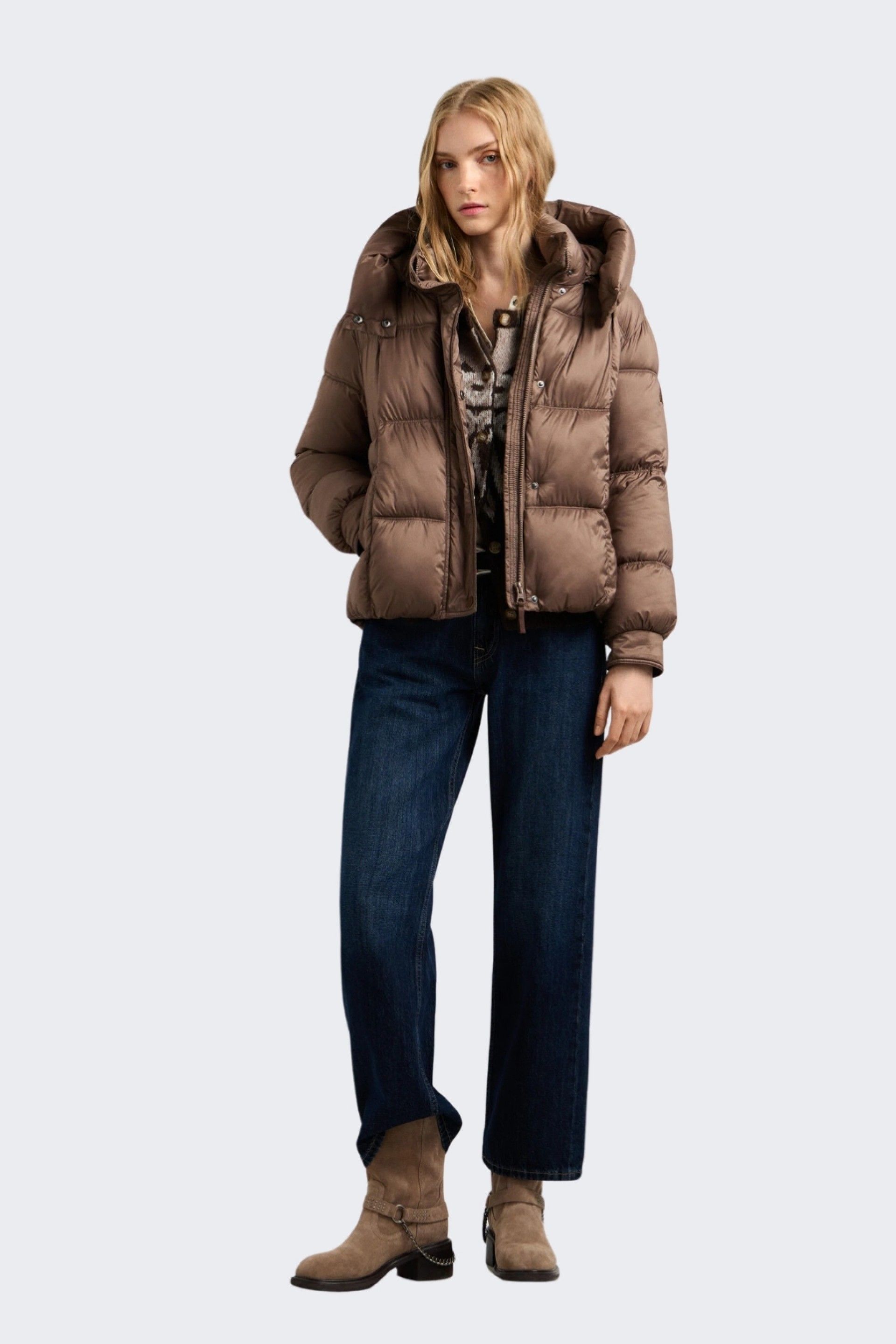 Pepe Jeans Casaco Acolchoado Impermeável Mulher