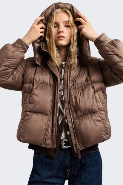 Pepe Jeans Casaco Acolchoado Impermeável Mulher Pepe Jeans Casaco Acolchoado Impermeável Mulher