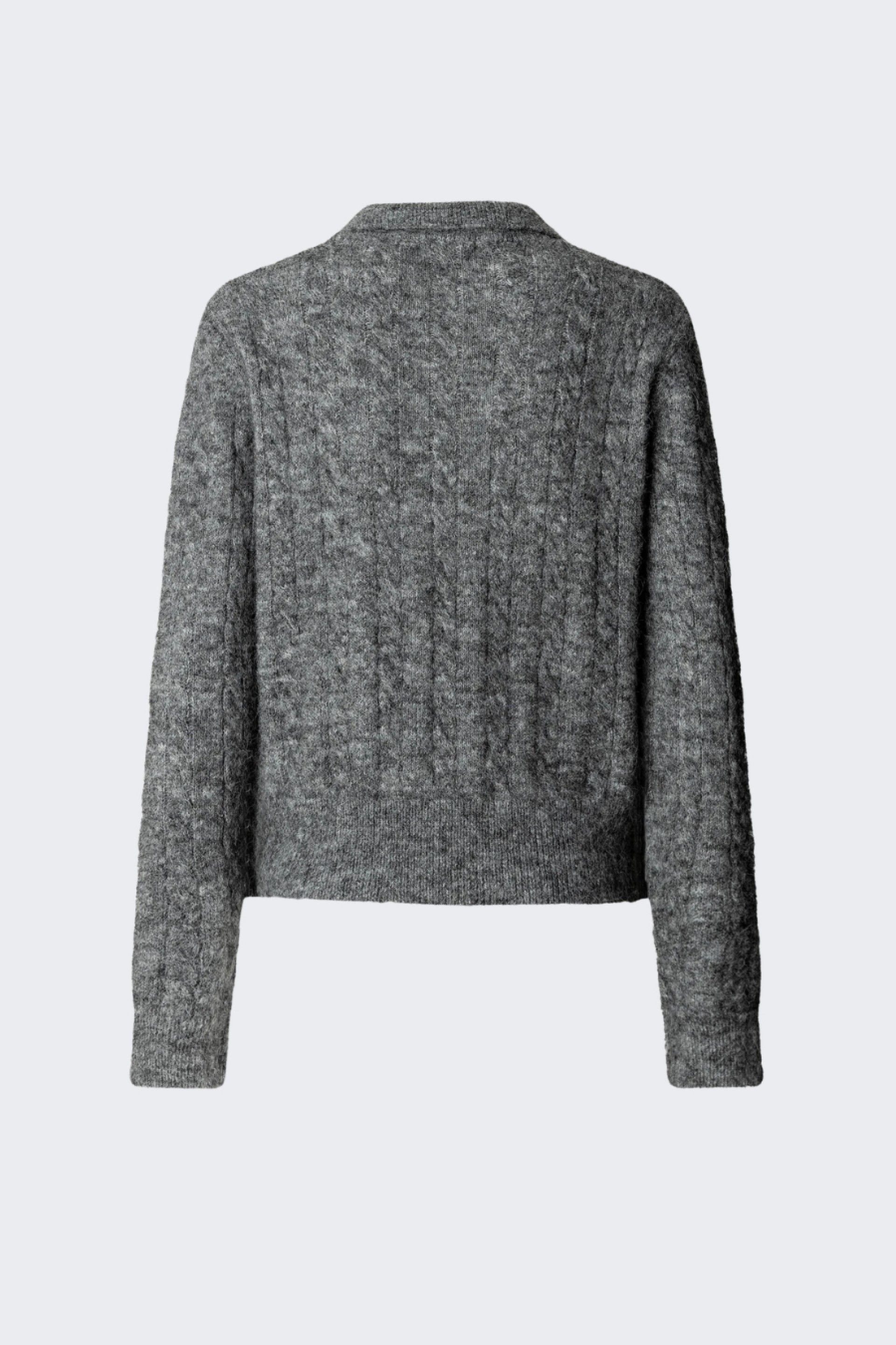 Pepe Jeans Camisola Trançada Gola Polo Mulher