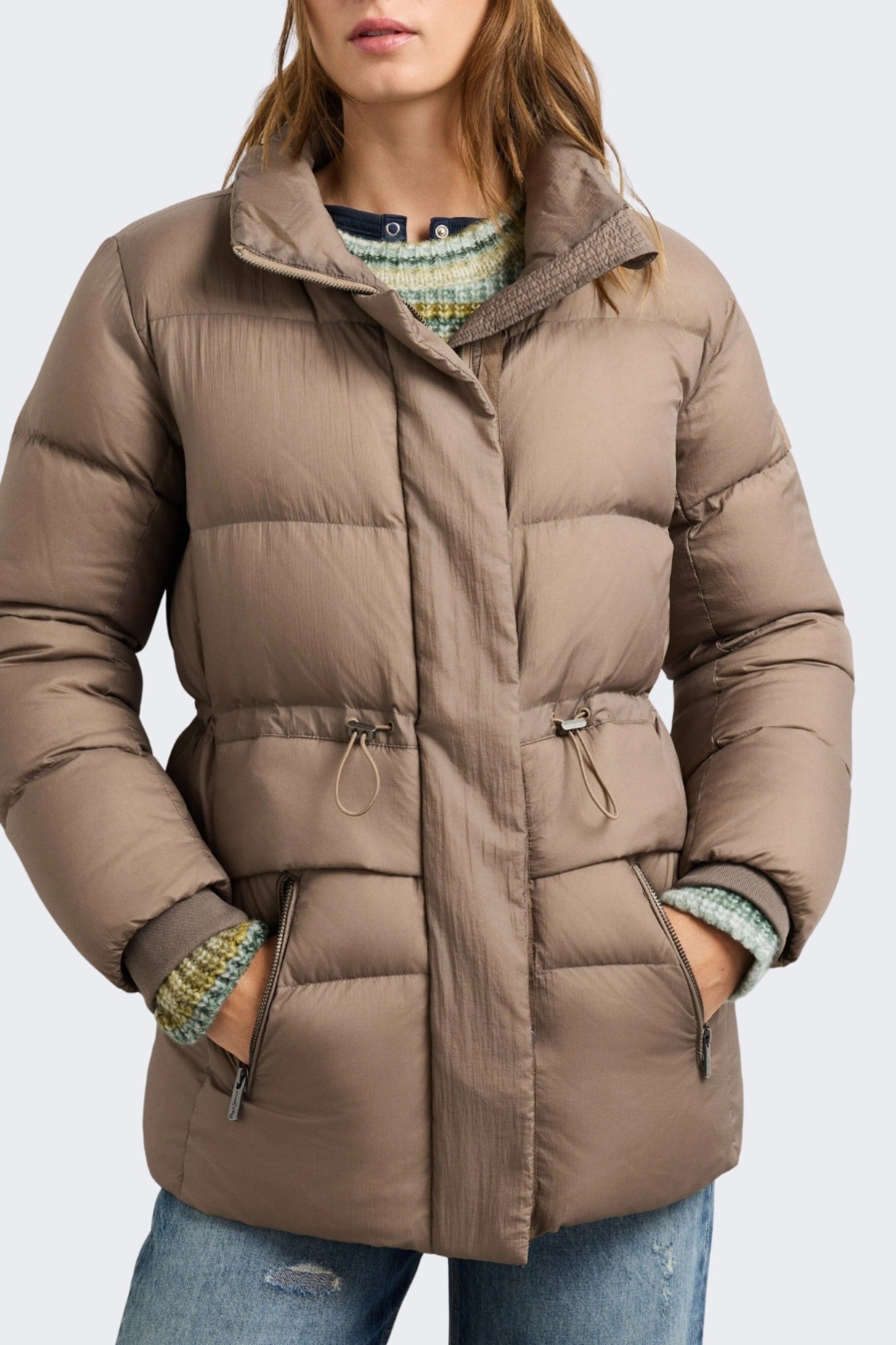 Pepe Jeans Casaco Acolchoado com Penas Mulher