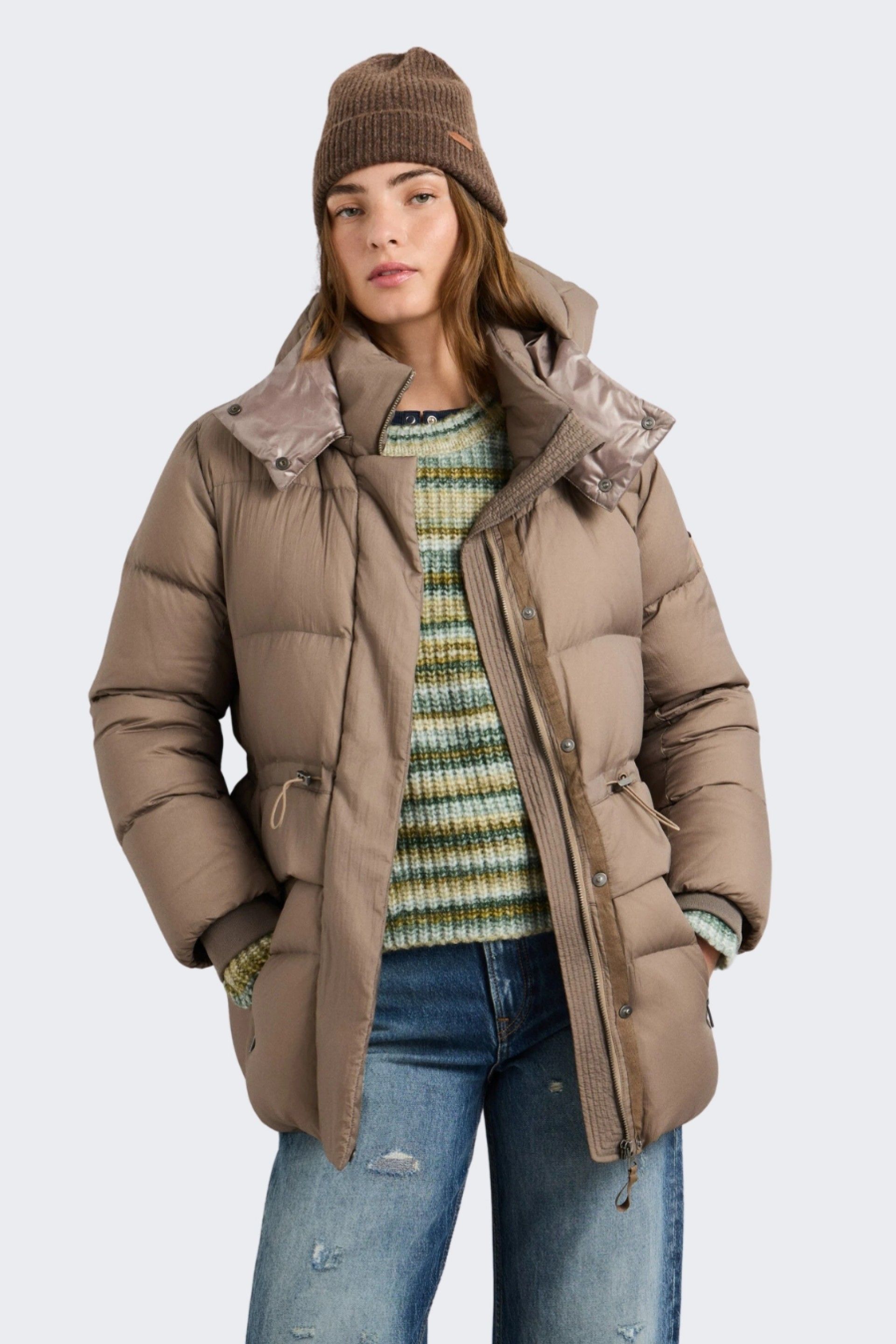 Pepe Jeans Casaco Acolchoado com Penas Mulher