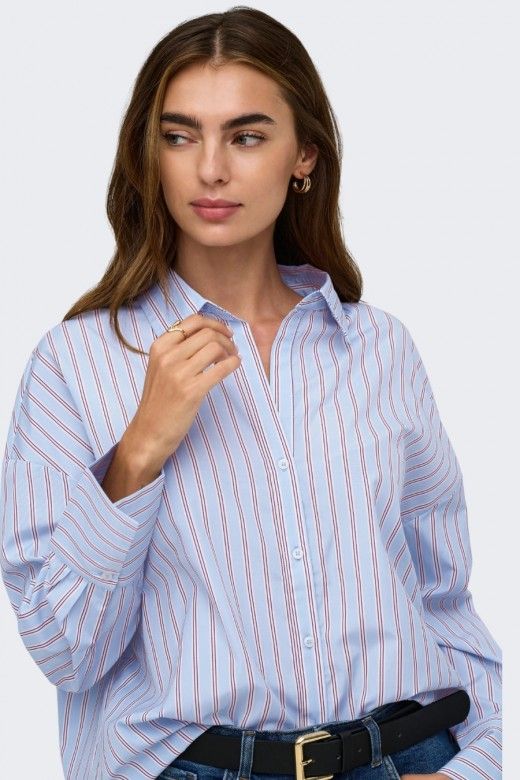 Only Oregon Alva Camisa Riscas Mulher Only Oregon Alva Camisa Riscas Mulher