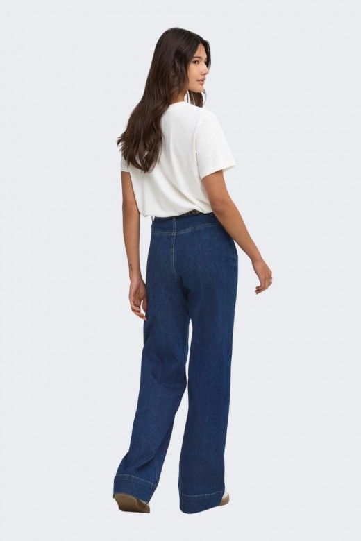 Only Madison Jeans Cintura Subida Perna Larga Mulher Only Madison Jeans Cintura Subida Perna Larga Mulher