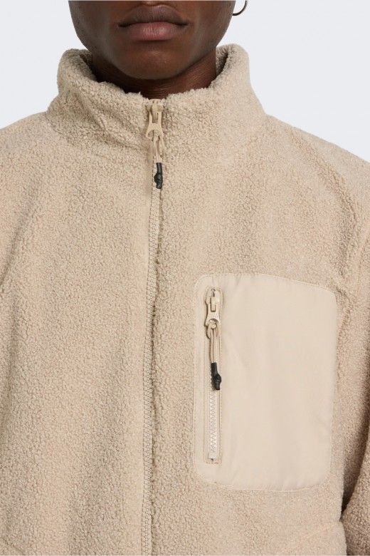 Pepe Jeans Casaco Pelo Borrego Homem Pepe Jeans Casaco Pelo Borrego Homem