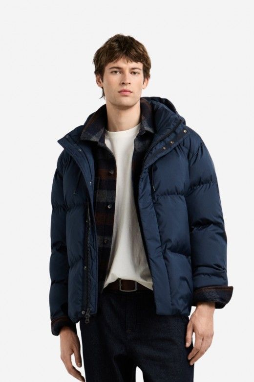 Pepe Jeans Blusão Acolchoado com Capuz Homem Pepe Jeans Blusão Acolchoado com Capuz Homem