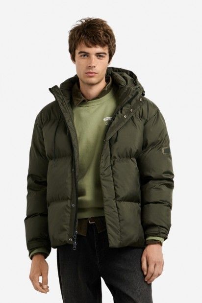 Pepe Jeans Blusão Acolchoado com Capuz Homem Pepe Jeans Blusão Acolchoado com Capuz Homem