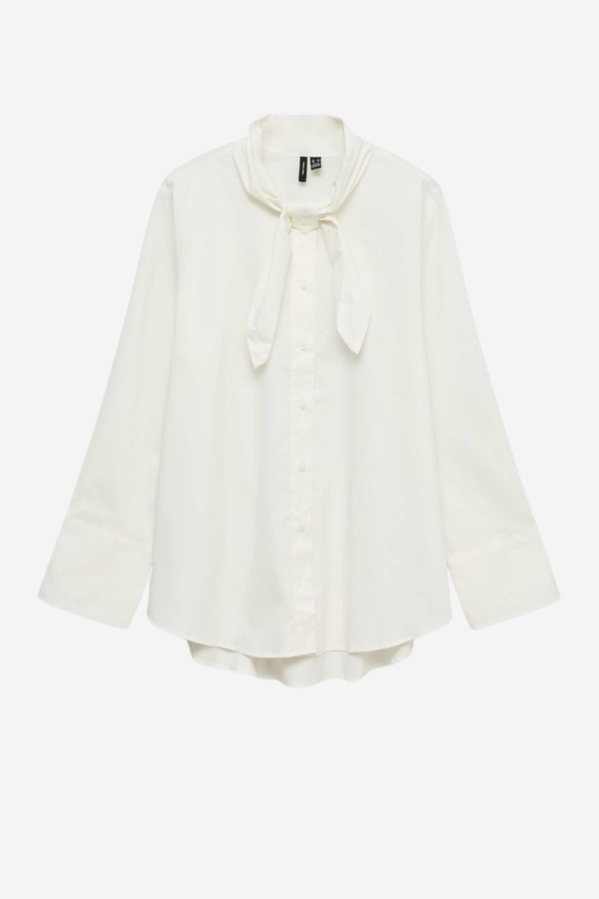 Vero Moda Synne Camisa com Laço Mulher