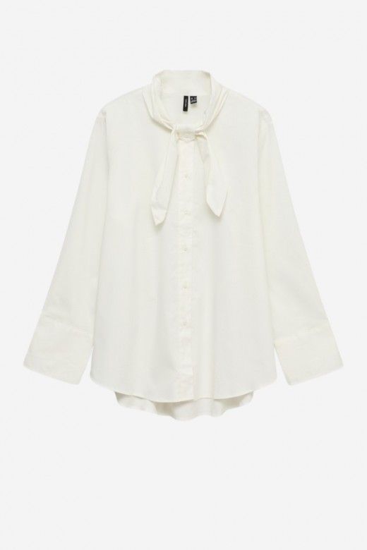 Vero Moda Synne Camisa com Laço Mulher Vero Moda Synne Camisa com Laço Mulher