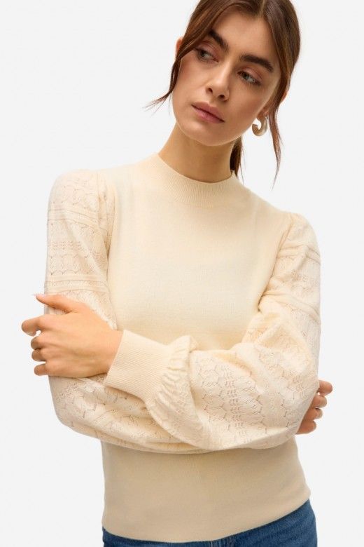 Vero Moda Newlimone Camisola Meia Gola Mulher