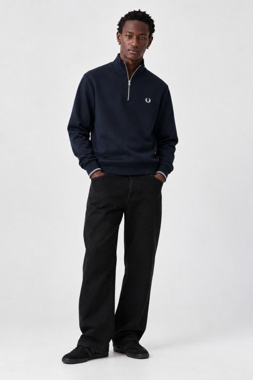 Fred Perry Camisola Meio Fecho Homem Fred Perry Camisola Meio Fecho Homem