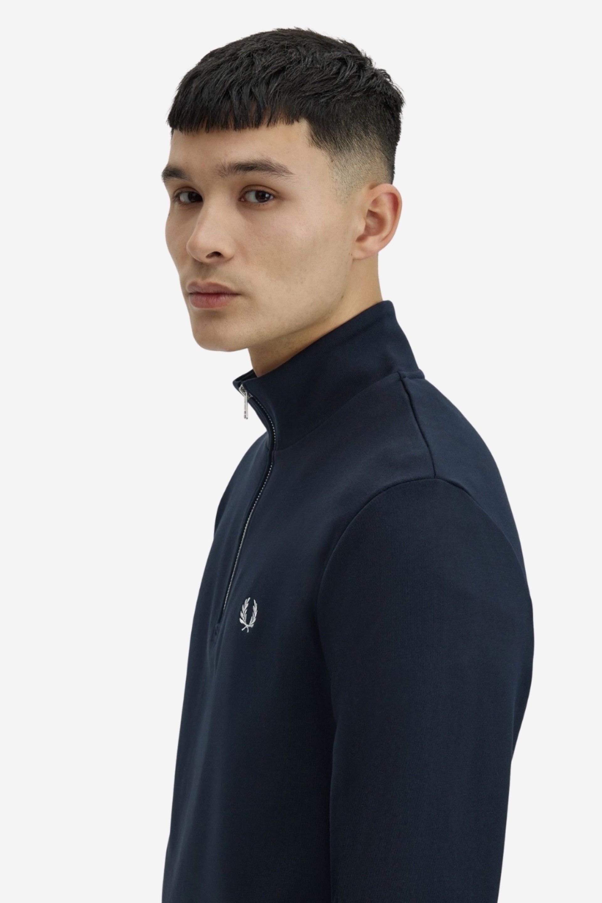 Fred Perry Camisola Meio Fecho Homem