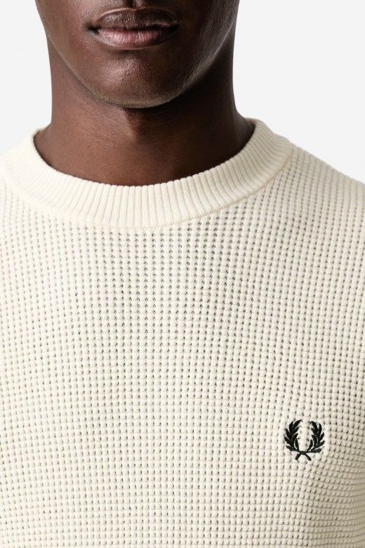 Fred Perry Camisola Textura Waffle Homem