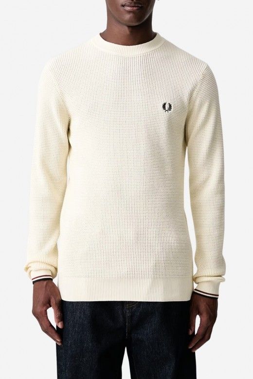 Fred Perry Camisola Textura Waffle Homem