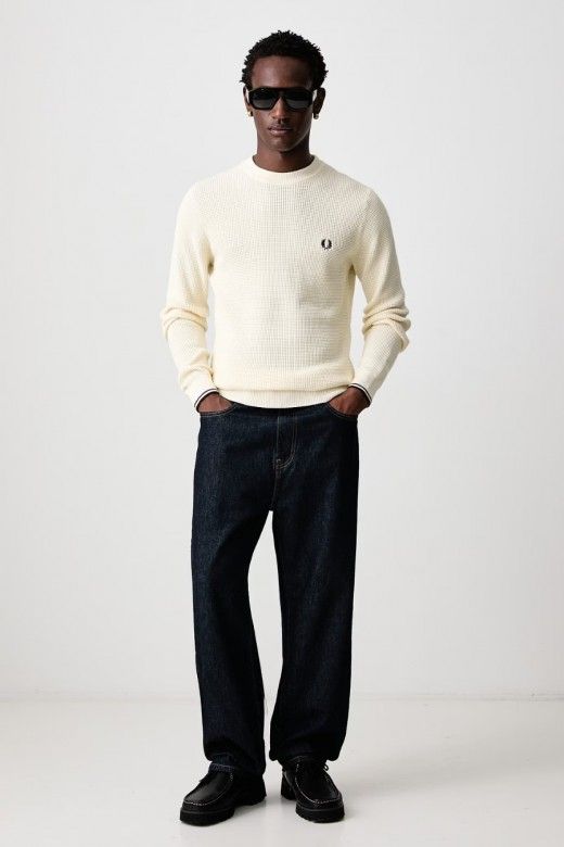 Fred Perry Camisola Textura Waffle Homem