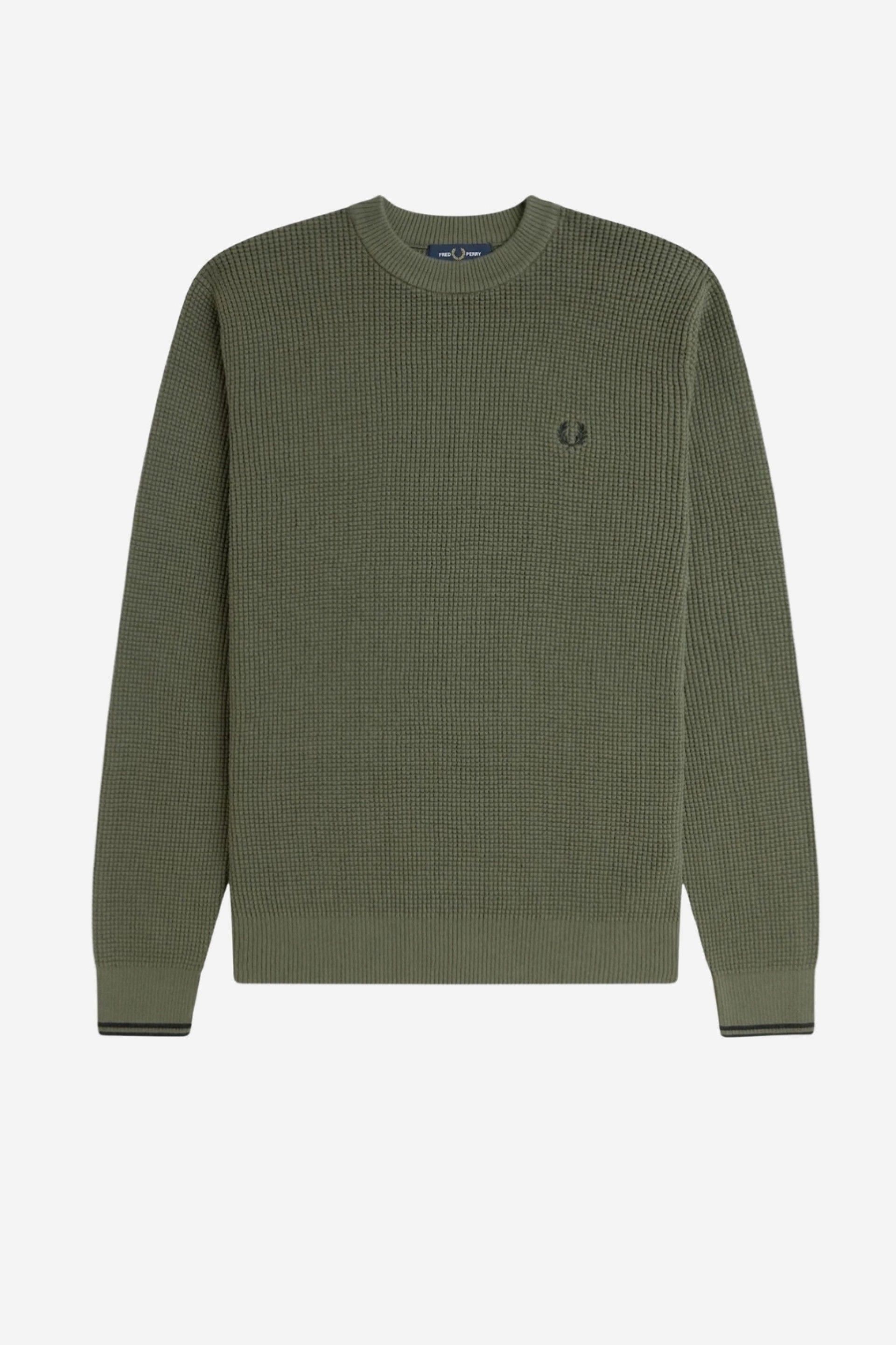 Fred Perry Camisola Textura Waffle Homem