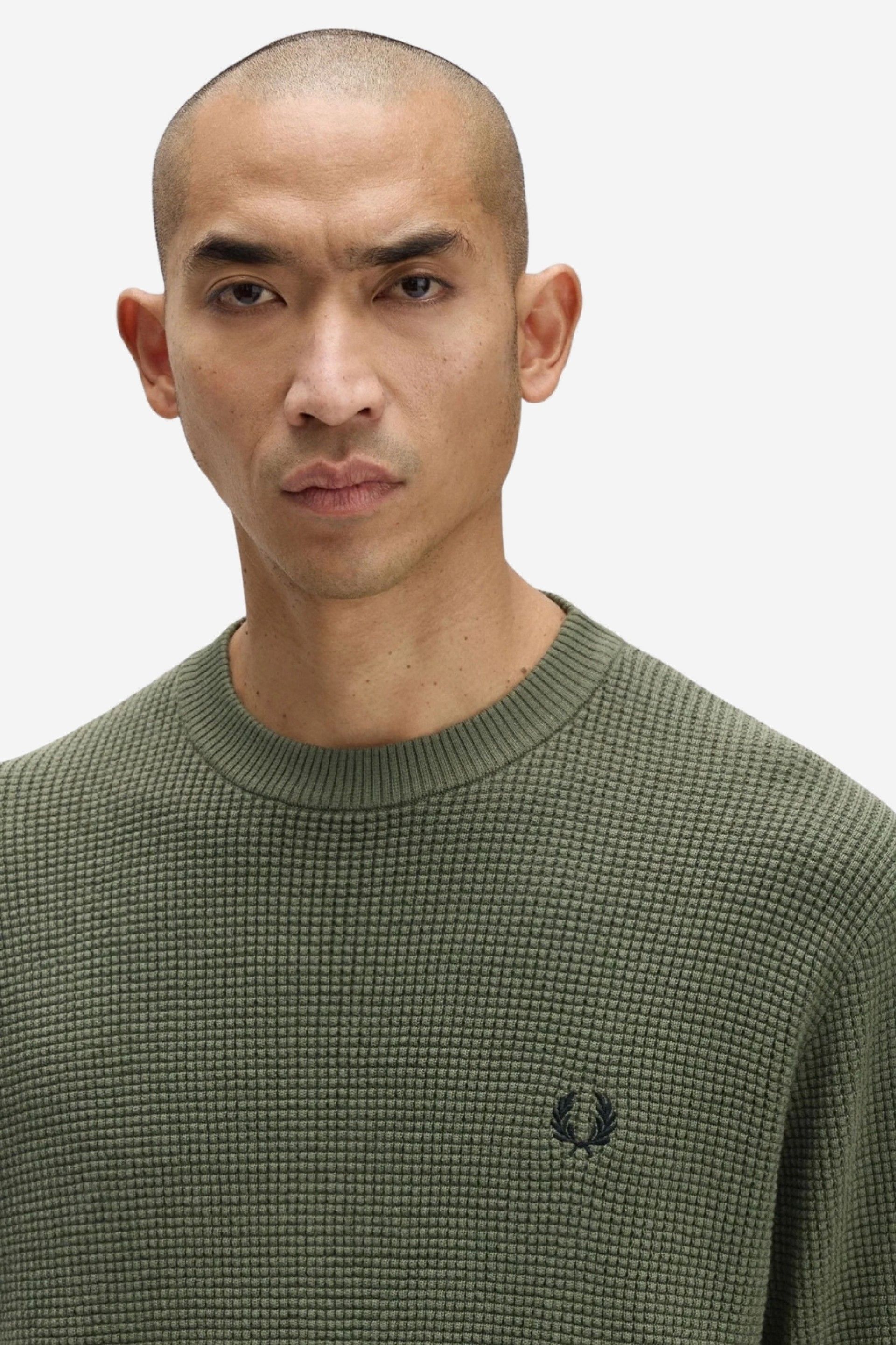 Fred Perry Camisola Textura Waffle Homem
