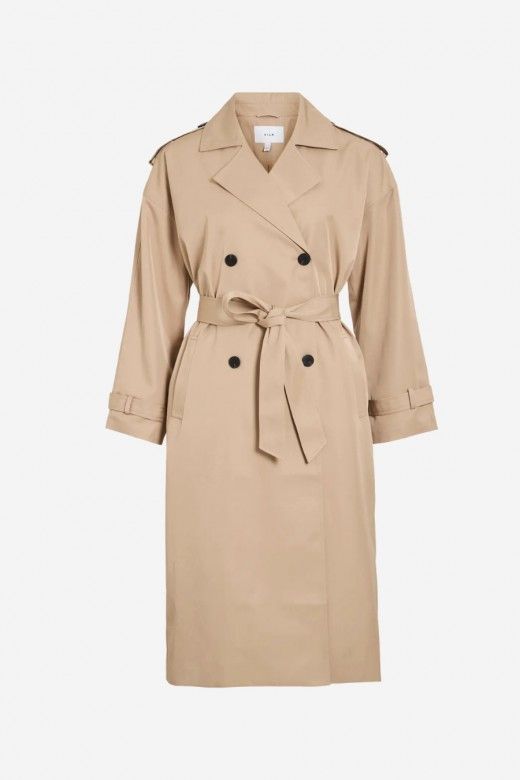 Gabardine Mulher ADDISON  Long VILA